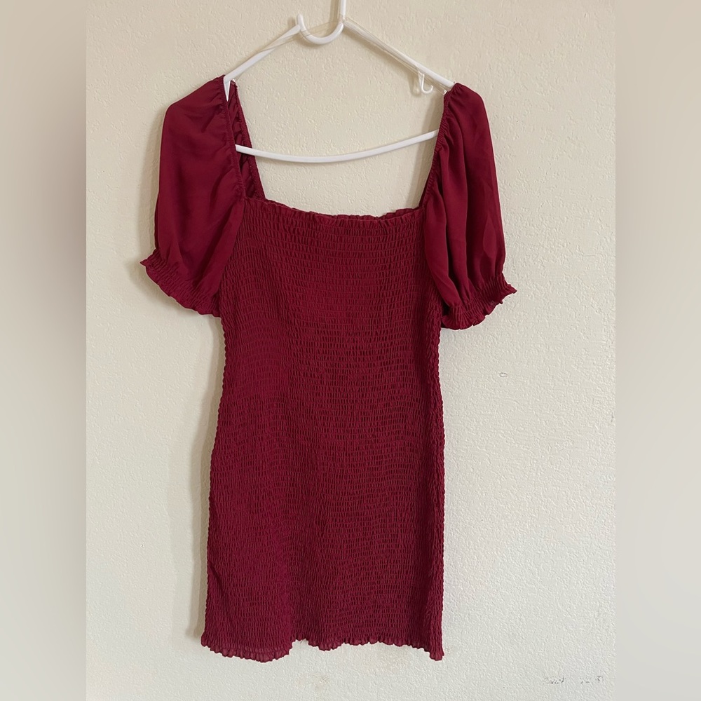 Trixxi square neck line mini dress